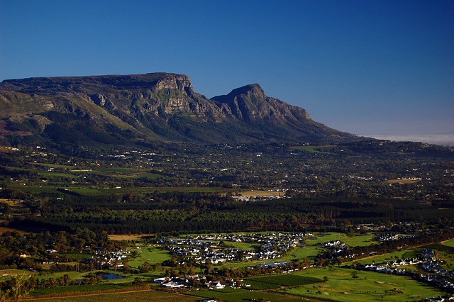 Cape Town, Vinlande, Bjerge, Bjergkæde