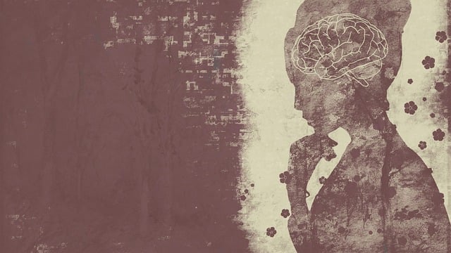 Free woman mind copy space illustration