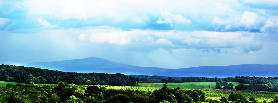 Shenandoah-Tal, Virginia, Grat, Szenisch