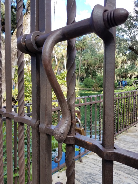 Free Gate Ironwork photo and picture