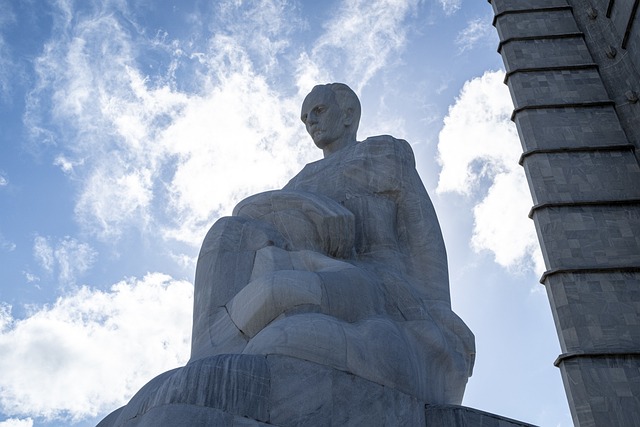 Statue, Skulptur, Platz, Havanna