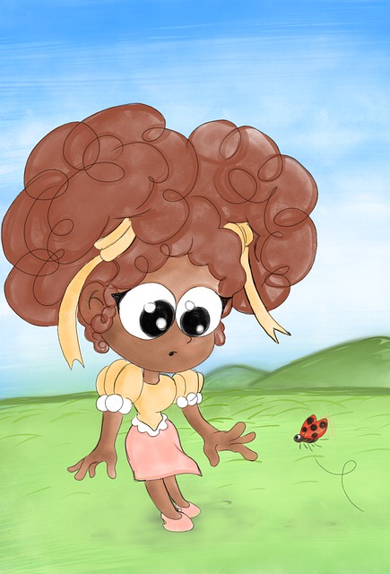 Niña, Niño, Mariquita, Campo, Paz