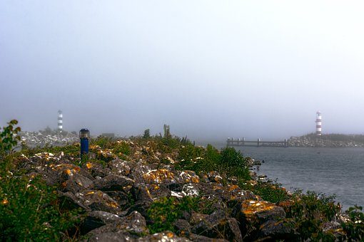 Natur, Leuchtturm, Wasser, Insel, Meer
