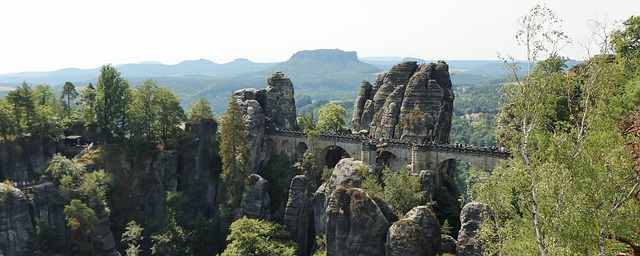 Free Saxon Switzerland Elbsandsteingebirge photo and picture