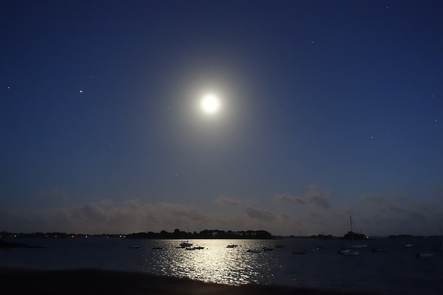 夜晚 月亮 海 - Pixabay上的免费照片 - Pixabay