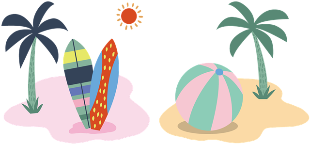 Palmbomen, Surfen, Natuur, Surfplanken