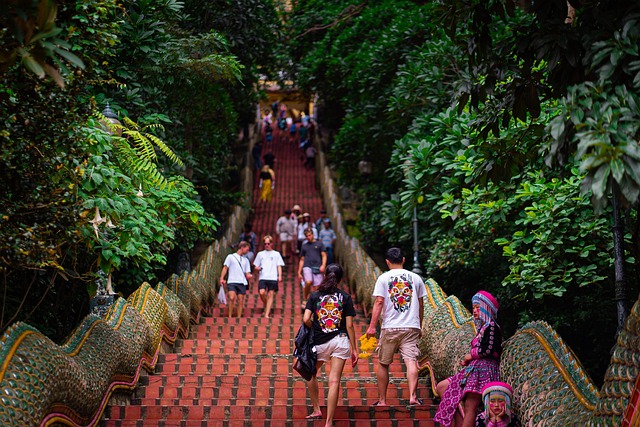 Free Thailand Stairs photo and picture