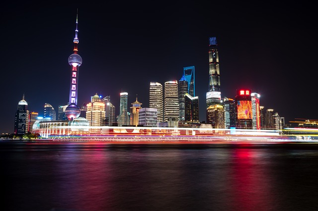 Free Shanghai Night photo and picture