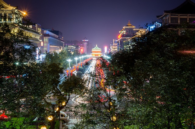 Free Xi'An Night photo and picture