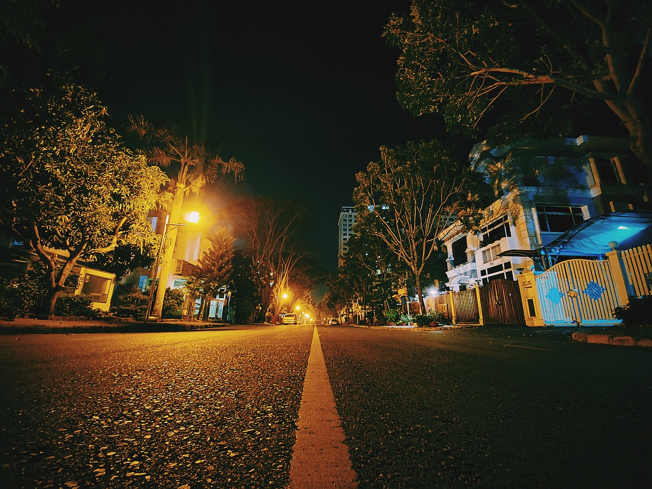 夜晚 城市夜景 长街 - Pixabay上的免费照片 - Pixabay