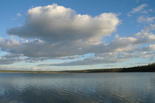 Free Blue Landscape photo and picture