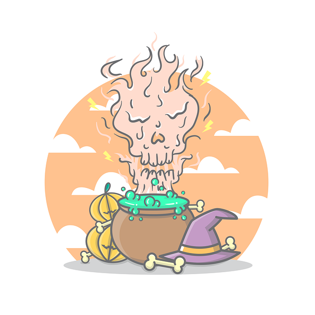 Download free HD stock image of Pumpkins Hat Free pumpkins hat witch illustration