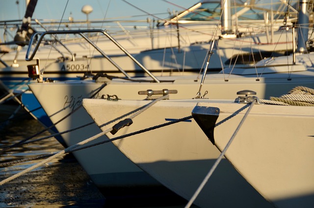 Barcos, Barcos À Vela, Noite, Sol, Porta