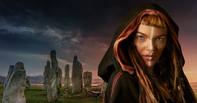 Mulher, Fêmea, Círculo De Pedra