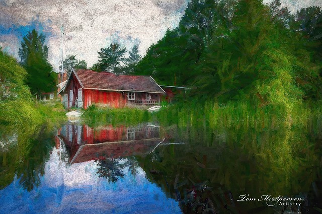 Free Barn Lake photo and picture