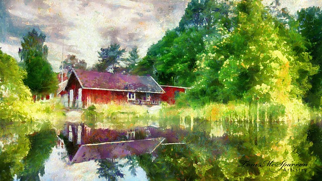 Free Barn Lake photo and picture