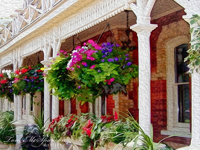 Free Flowers Porch photo and picture
