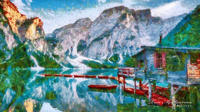 Free Mountains Lake photo and picture