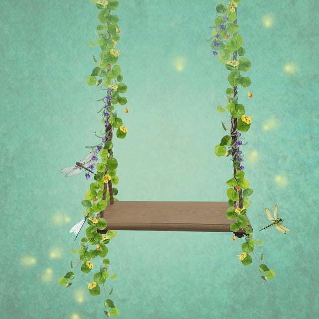 Download free HD stock image of Tree Swing Rope Swing Free tree swing rope swing swing illustration