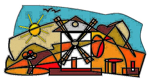 Peisaj, Picasso, Mill, Artă, Spania