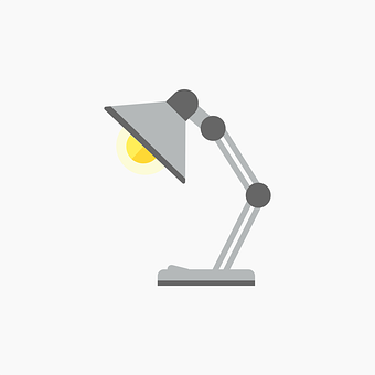 Lampe, Bordlampe, Indretning, Lys