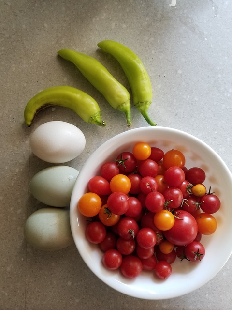 Free Garden Harvest Peppers photo and picture