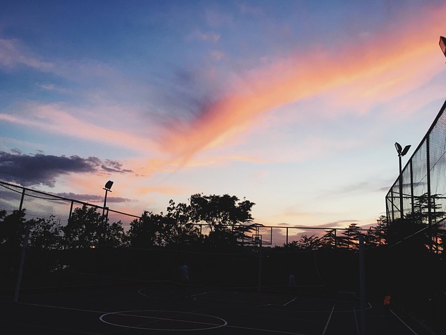Free Basketball Court photo and picture