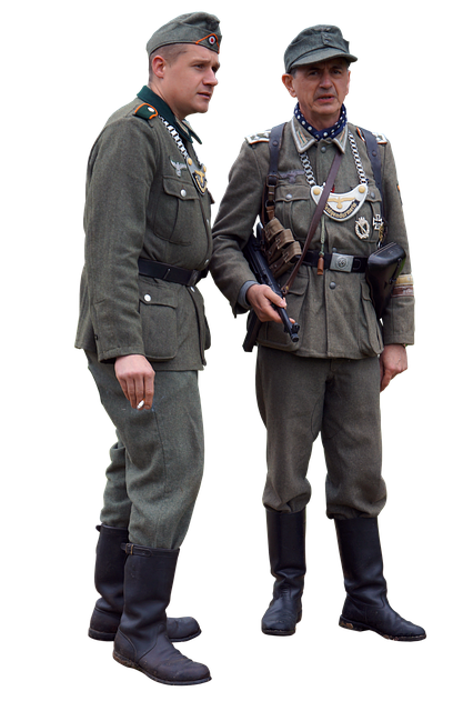 Free soldiers uniforms army illustration