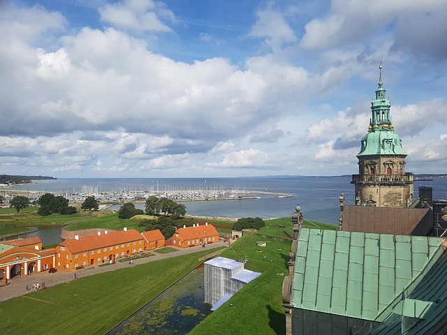 Kronborg, Slot, Danmark, Europa, Dansk