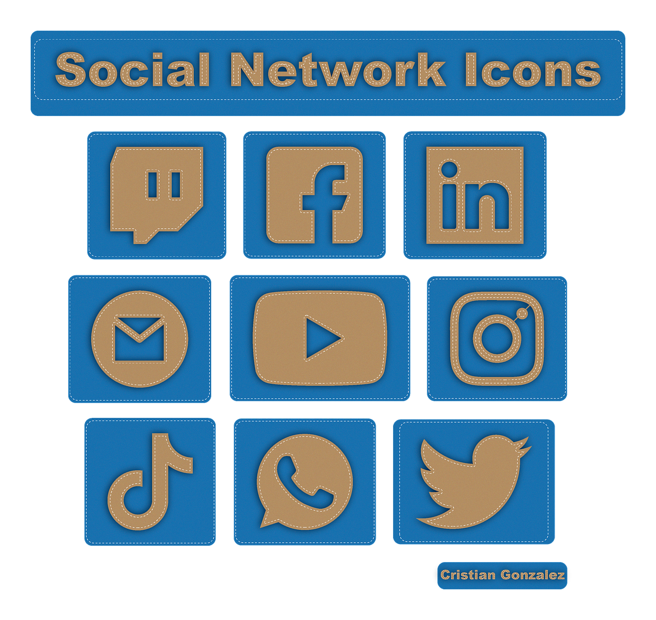 Download free HD stock image of Social Network Free social network facebook illustration