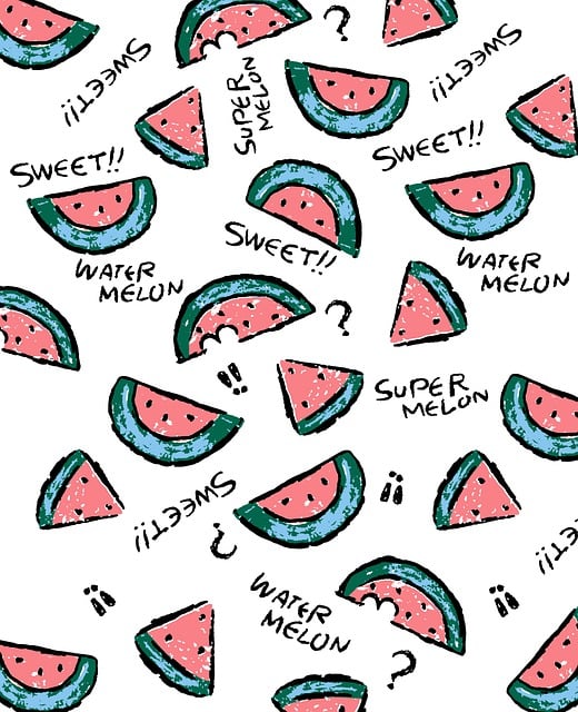 Download free HD stock image of Watermelon Fruit Free watermelon fruit sweet illustration