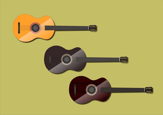 Hintergrund, Gitarre, Musikinstrument