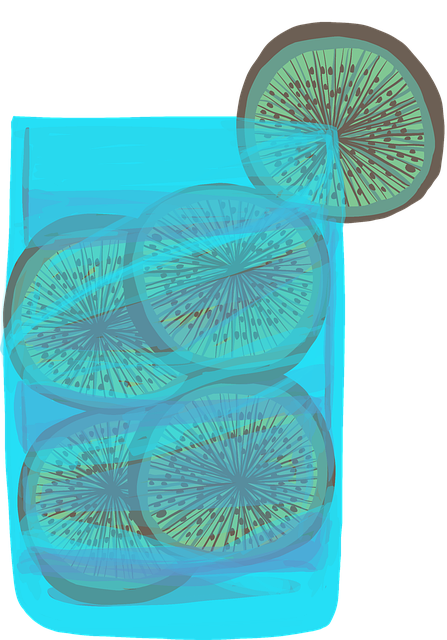 Free kiwi drink beverage illustration