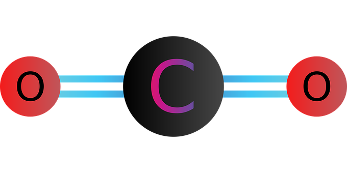 Free Molecule Co2 vector and picture