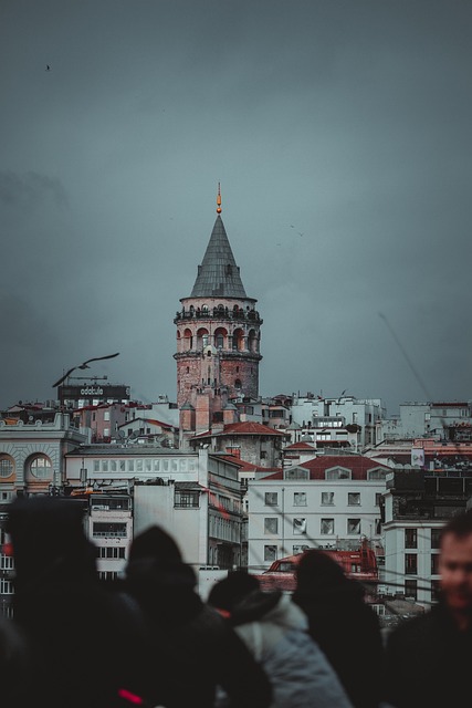 Galata, Estanbul, Torre, Pavo, Ciudad