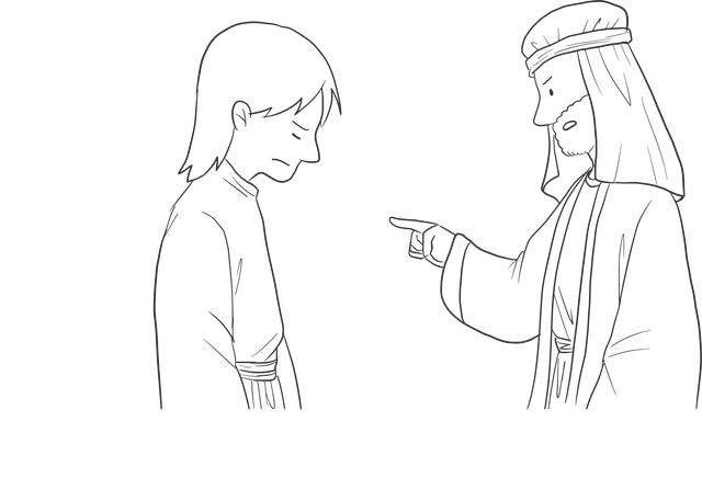 Free bible jewish story vector