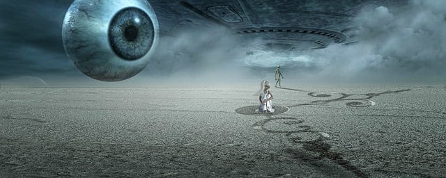Free fantasy extraterrestrial sci fi illustration