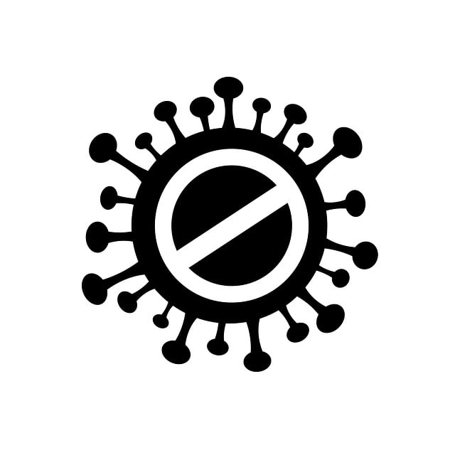 Free covid-19 icon logo illustration
