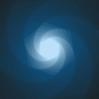 Free Hexagon Spiral illustration and picture