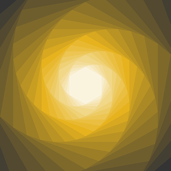 Free Hexagon Spiral illustration and picture
