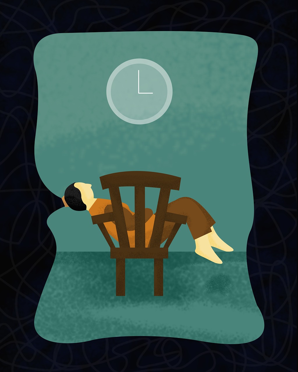 Free Chair Person photo and picture shows theme of love in The Silent War.