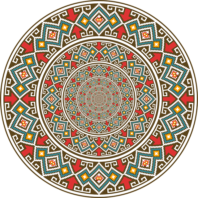 Free mandala inca decorative vector