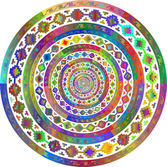Free mandala inca decorative vector