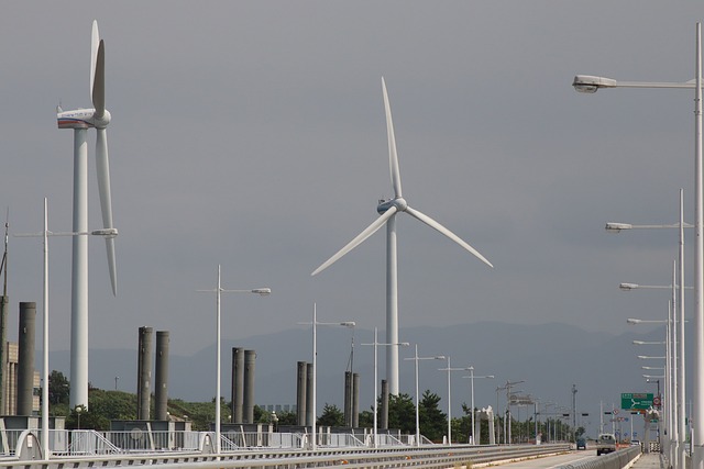 Osikdo, Gunsan, Zuid Korea, Wind