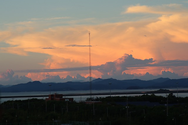 Lucht, Middag, Zonsondergang, Natuur