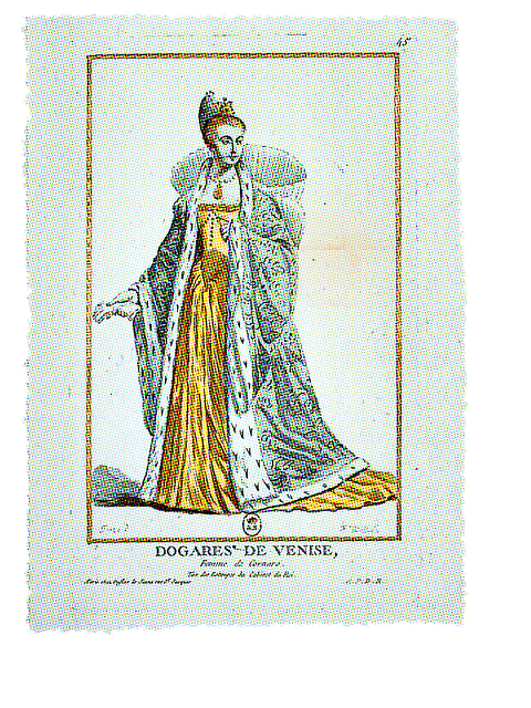Kortstondig, Oud, Royalty, Venetië