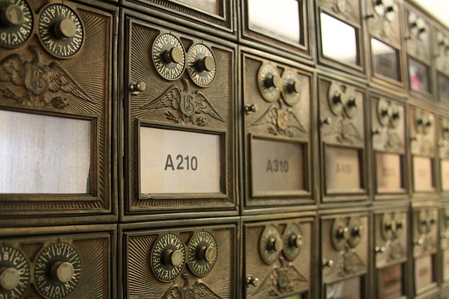 Free Mailboxes Brass photo and picture