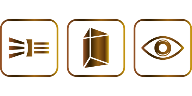 Free eye shape optical prism vector