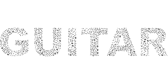 Free guitar music musical notes vector