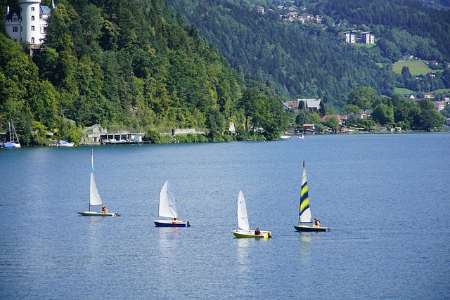sailing, nature, sail boats, boats, sails, nautical, lake, water sports, sport, water
